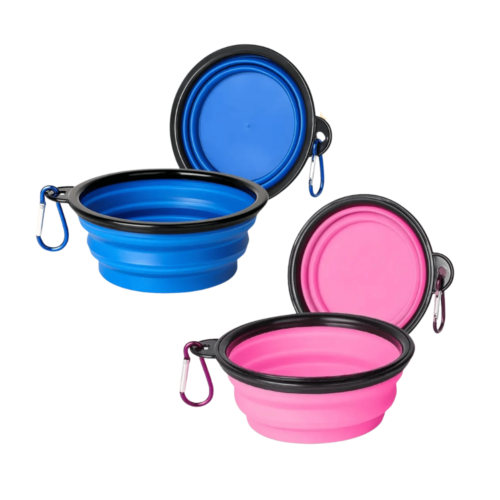 Kokoontaittuva matkakuppi koiralle 350 ml